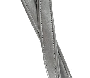 Summer Special - Silver Art Leather Leash