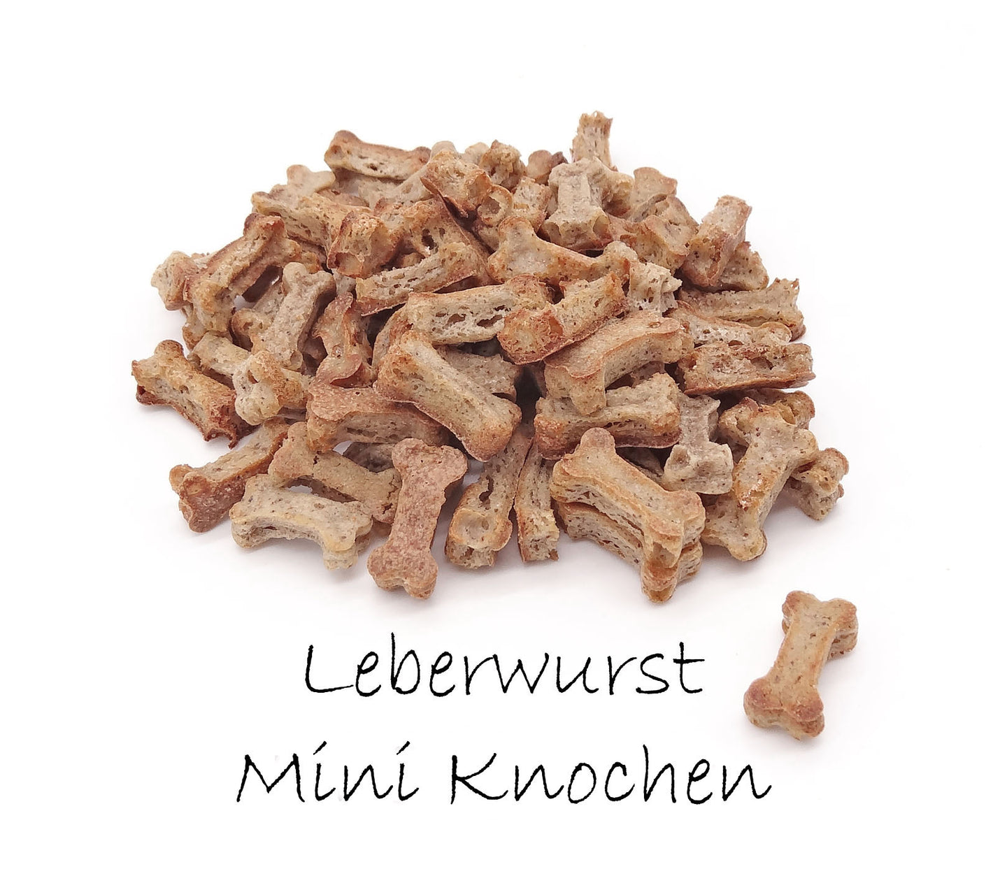 Leberwurst Mini Knochen „Light Weight“ - leckere Hundeleckerchen